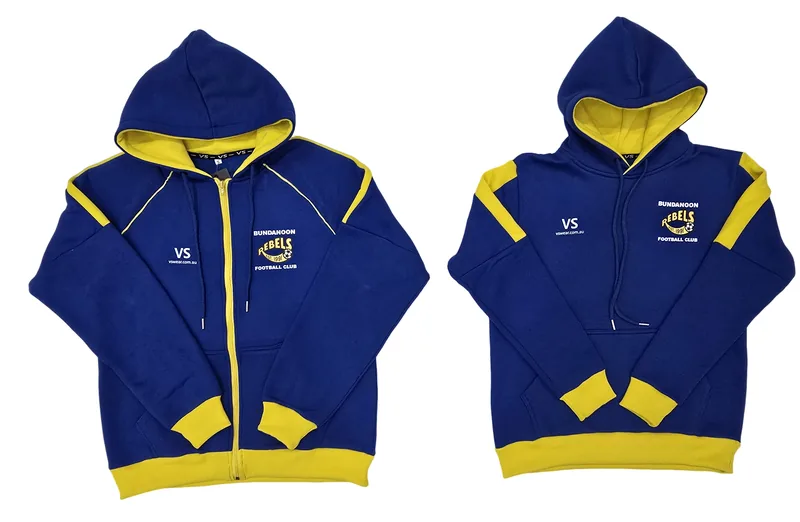 BRFC custom cotton zip-up hoodie and jacket, made by CustomHoodie (VS Wear)
