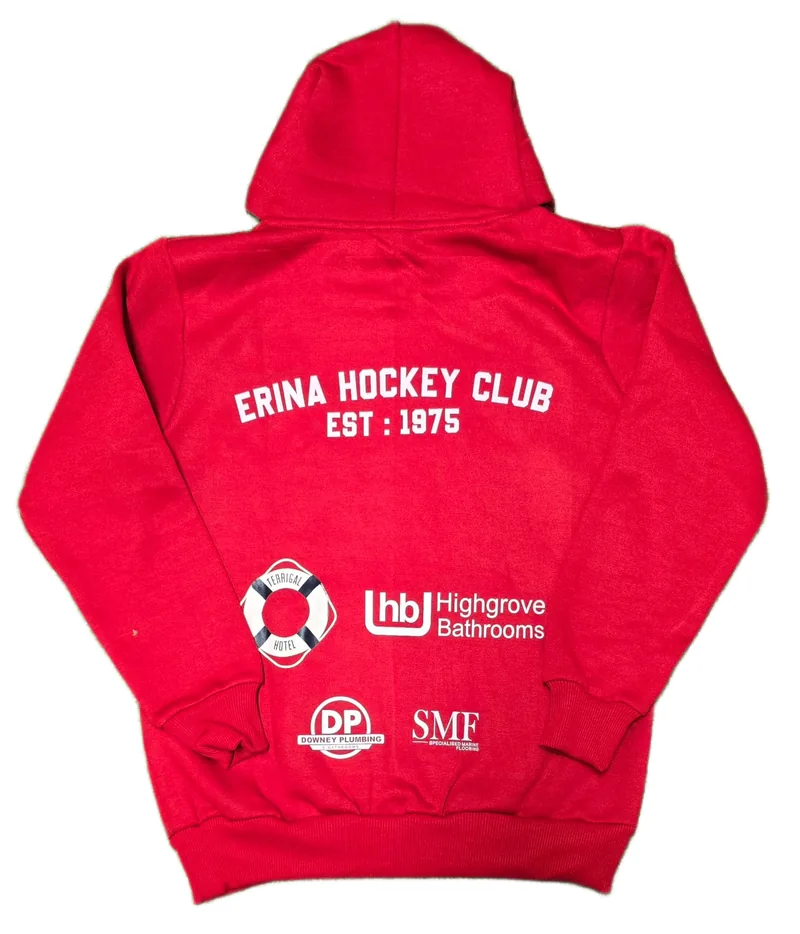 Erina Hockey Club custom cotton hoodie, made by CustomHoodie (VS Wear)