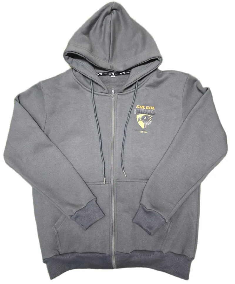 Gol Gol Hawks FNC custom cotton zip-up hoodie, made by CustomHoodie (VS Wear)