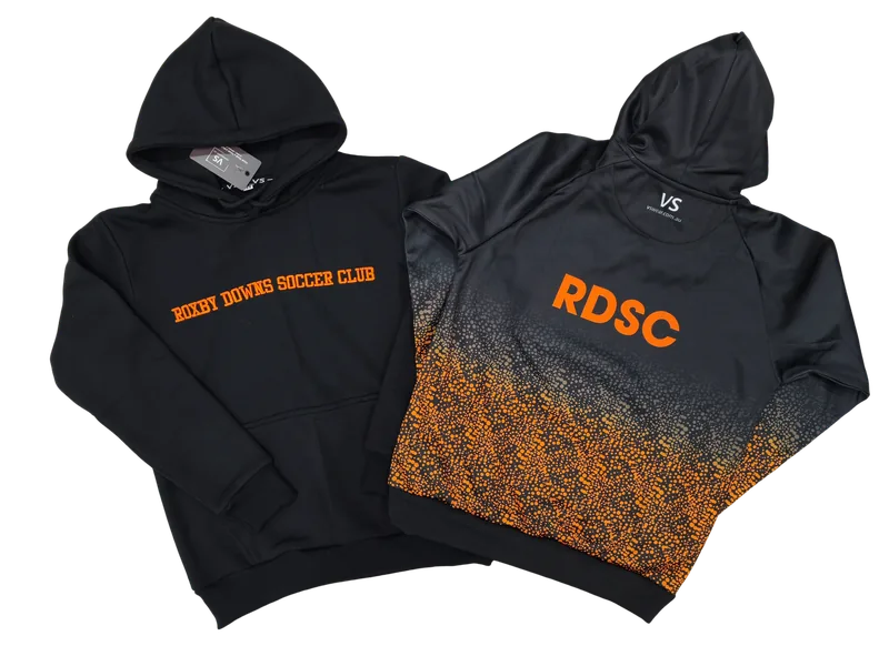 Roxby Downs Soccer Club custom cotton hoodie, made by CustomHoodie (VS Wear)
