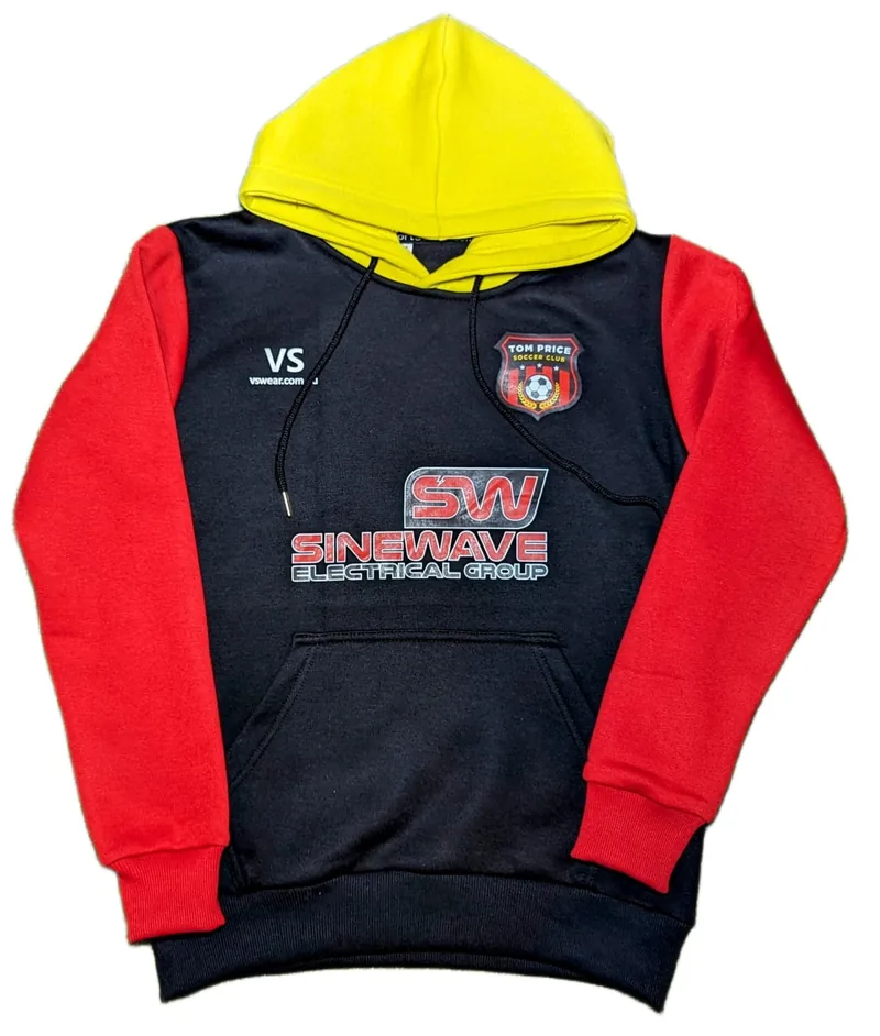 Tom Price Soccer custom cotton hoodie, made by CustomHoodie (VS Wear)