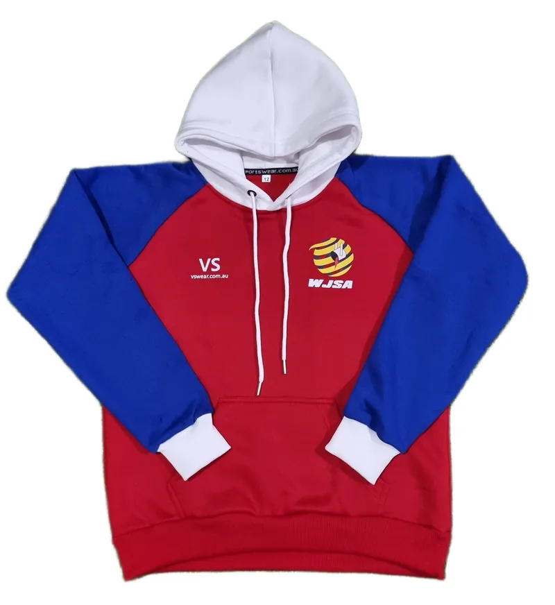Whyalla Junior Soccer Association custom cotton hoodie, made by CustomHoodie (VS Wear)